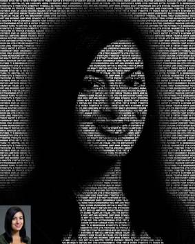 Lorem-Ipsum-Stil als Leinwandfoto